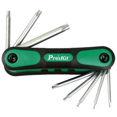 Proskit HW 121L 8Pcs Folding Star Key Set Proskit HW 121L 8Pcs Folding Star Key Set Thumbnail