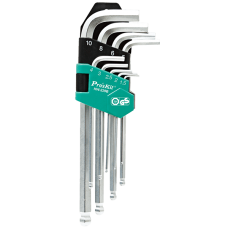 Proskit HW 229B 9PCS Ball Point Long Arm Hex Key Set Proskit HW 229B 9PCS Ball Point Long Arm Hex Key Set Thumbnail