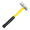Proskit PD-2607 Ball Peen Hammer With Fiberglass Handle
