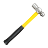 Proskit PD-2607 Ball Peen Hammer With Fiberglass Handle Proskit PD-2607 Ball Peen Hammer With Fiberglass Handle