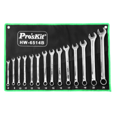 Proskit HW 6514B 14Pcs Combination Wrench Proskit HW 6514B 14Pcs Combination Wrench Thumbnail