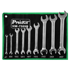 Proskit HW 7509B 9Pcs Double Open End Wrench Proskit HW 7509B 9Pcs Double Open End Wrench Thumbnail
