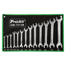 Proskit HW 7513B 13Pcs Double Open End Wrench