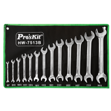 Proskit HW 7513B 13Pcs Double Open End Wrench Proskit HW 7513B 13Pcs Double Open End Wrench Thumbnail